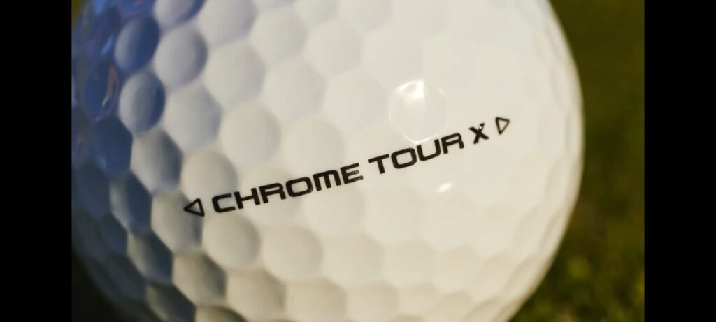 chrome tour golf ball