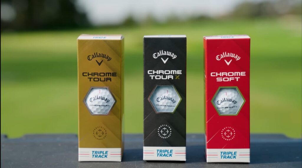 callaway chrome tour golf ball