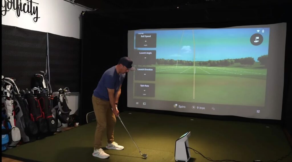 garmin golf simulator