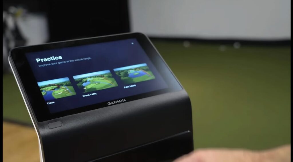 garmin golf simulator