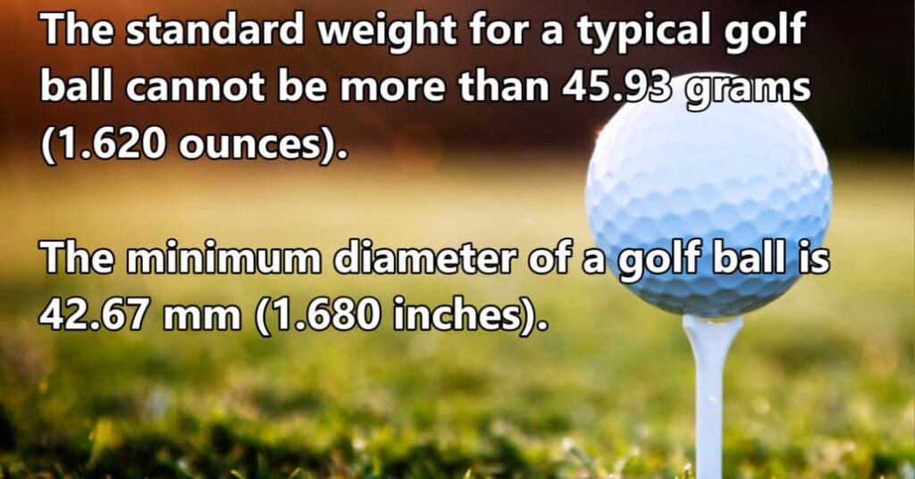 how much does a golf ball weigh